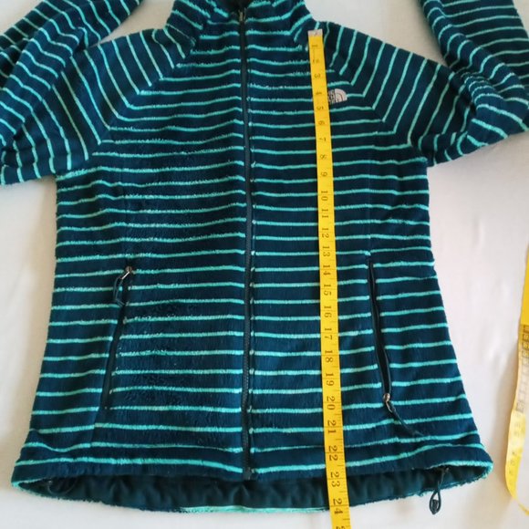 The North Face Women’s Osito Silken Fleece Striped Full Zip Jacket Size medium - Picture 7 of 10